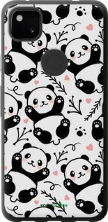 Чохол на Google Pixel 4A Панди "4318u-1935-2448"