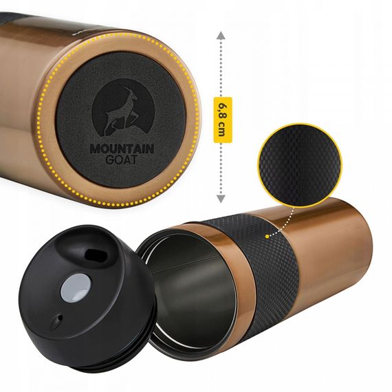 Термокухоль Mountain Goat Travel 0.4 л Brown (P-5907739315724) | Зображення 2