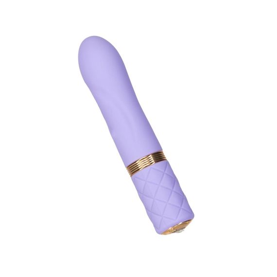 Розкішний вібратор Pillow Talk Flirty Purple Special Edition, Сваровскі, пов’язка на очі+гра Sex Aura