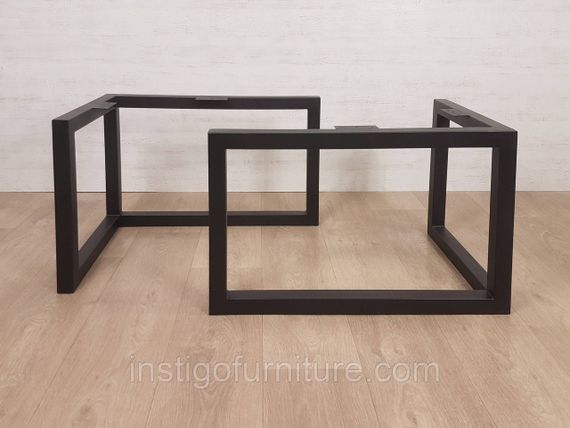Опора ніжка для журнального столу з металу 700×450mm, H=450mm (профільна труба: 40x40mm) | Зображення 3