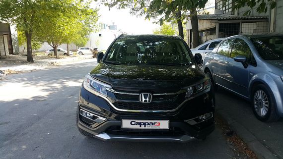 Дефлектор капота (EuroCap) для Honda CRV 2012-2016 гг | Зображення 8