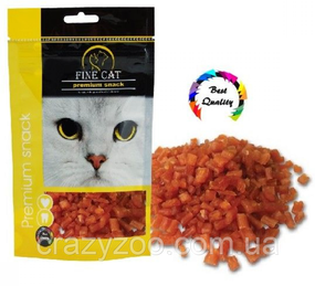 Лакомство для котов Fine Cat мясо курицы 80 г 988