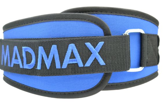 Пояс для важкої атлетики MadMax MFB-421 Simply the Best неопреновий Blue XXL | Зображення 1