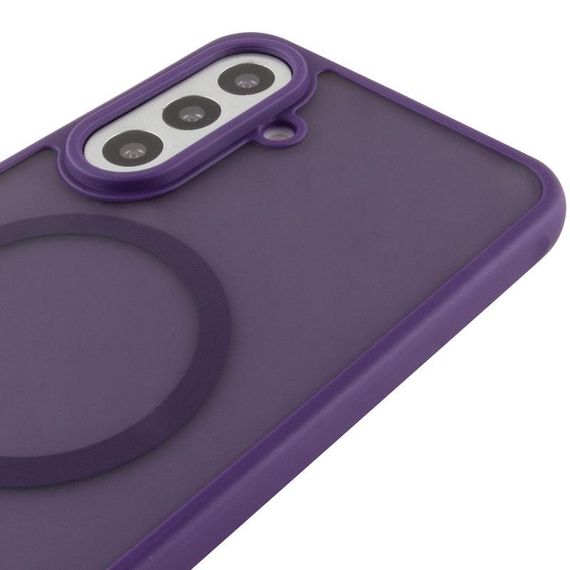 Чохол TPU Bloom with MagSafe для Samsung Galaxy A17 4G/5G Purple | Зображення 3