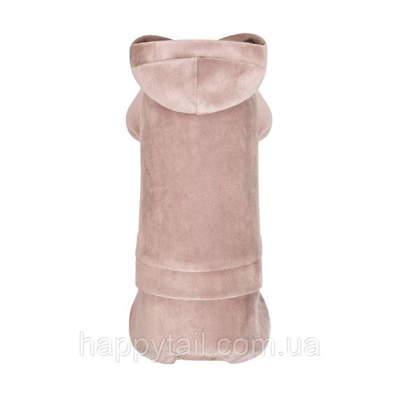 Комбінезон для собак Pet Fashion Sharon розмір S колір мокко велюровий трикотаж