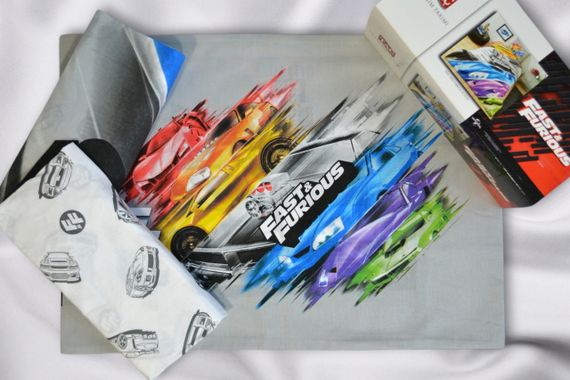 Постільна білизна TAC Disney 160×220 см Fast and Furious Action | Зображення 2