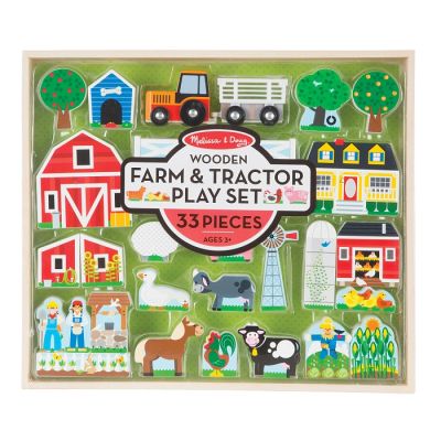 Ігровий набір Melissa&amp;Doug дерев&apos;яний &quot;Ферма і трактор&quot; (MD14800)