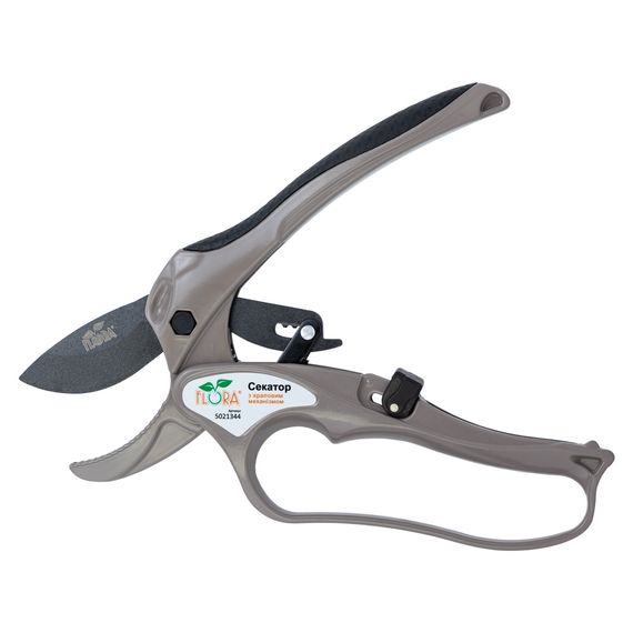 Секатор із храповим механізмом Flora нержавіюча сталь 205 мм (5021344) | Зображення 3
