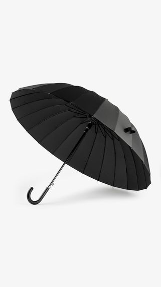 Парасолька тростина чоловіча FREI REGEN 5006 92х112 см Чорний shop (2000999510410) | Зображення 1