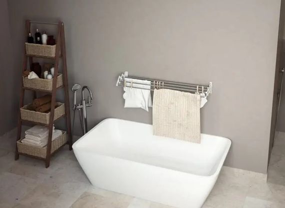 Сушарка для білизни настінна Colombo Soffietto Alu 100 (SF100A) | Зображення 3