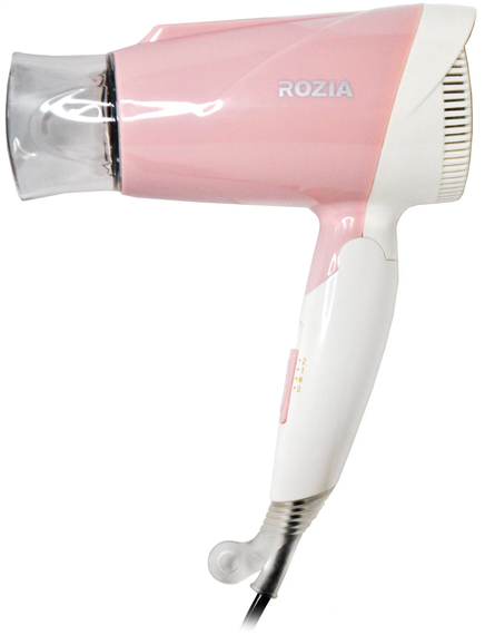Дорожный фен для сушки укладки волос Rozia HC-8191 1800 Вт электрофен