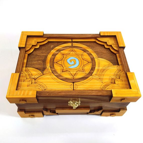 Ящик с крышкой Hearthstone 22,8х16,8х10,8 см Мастерская мистера Томаса Дерево Лак | Зображення 1
