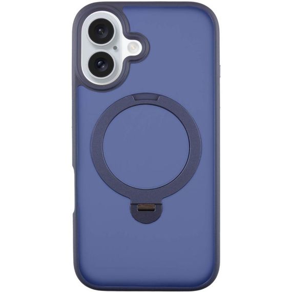 Чохол Ummi Colorful with Magnetic Fit HQ Ring для Apple iPhone 16 (6.1") Dark Blue