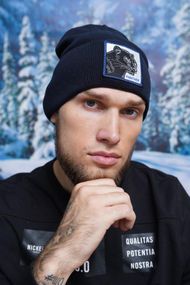 Мужская шапка «Panther» (5147-4) джинсовый