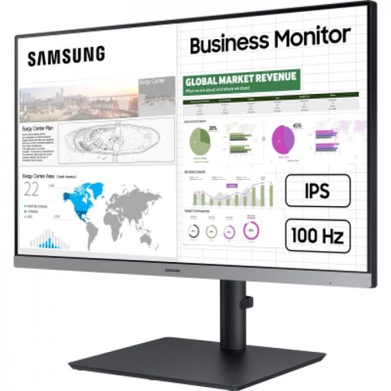 Монітор Samsung 27' S27C430 HDMI, DP, USB, IPS, 100Hz, 4ms (LS27C430GAIXCI) | Зображення 1