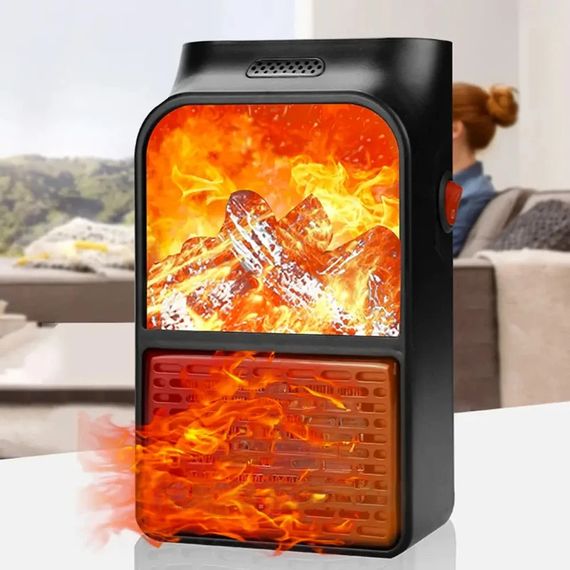 Портативний обігрівач з LCD дисплеєм XPRO Flame Heater (234561392_329) | Зображення 7