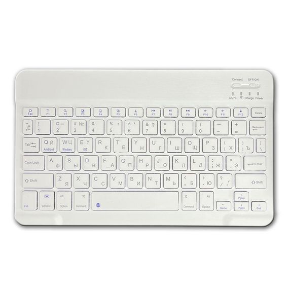 Бездротовий комплект Primo NB01 Bluetooth клавіатура і мишка - White | Зображення 2