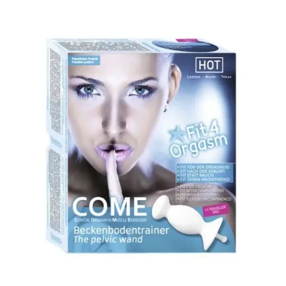 Тренажер м'язів малого тазу HOT Come The Pelvic Wand білий sexstyle | Зображення 2