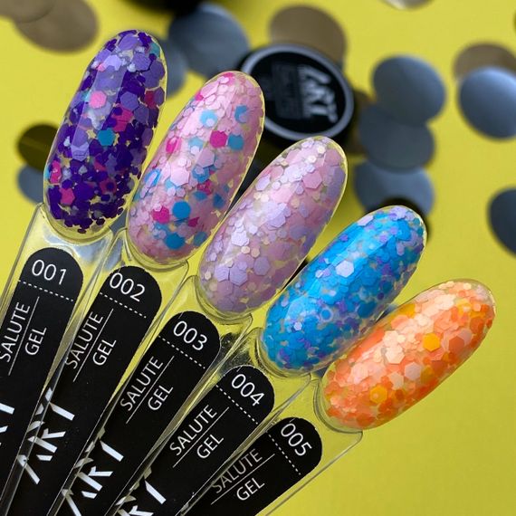 Гель для дизайну ART in detail SALUTE №02 5грам | Зображення 1