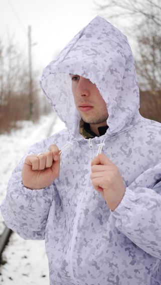 Зимний маскировочный водоотделочный тактический костюм Kiborg Multicam Alpine S-M | Зображення 3