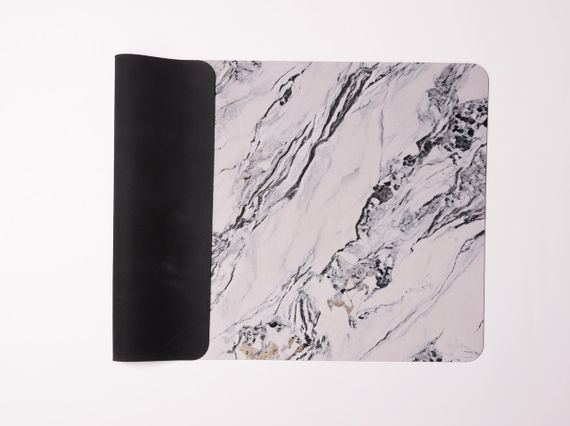 Набір килимків для ванної та туалету White Marble 50*80/40*50 см Yiwu HP-42-181 | Зображення 4