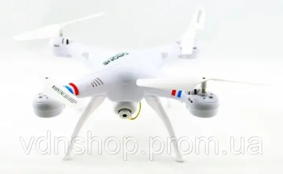 Квадрокоптер 1 000 000 (1million) c WiFi камерой, радиоуправляемый, белый | Зображення 4