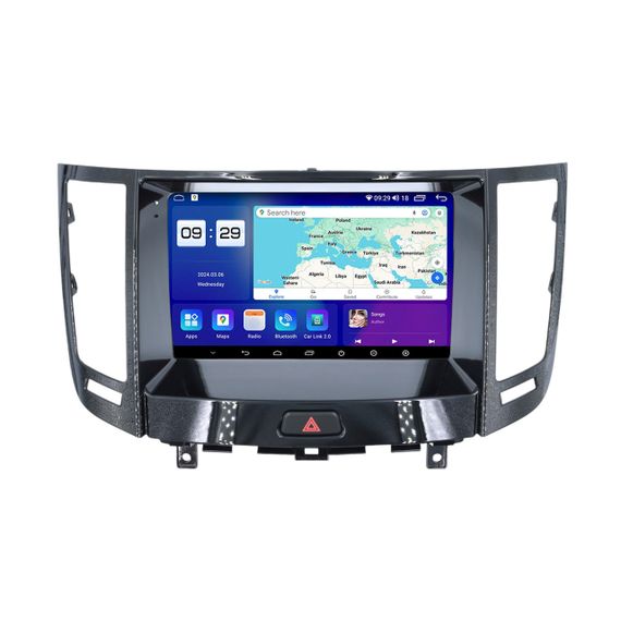 Штатна магнітола серії Mekede M200S 2K під Infiniti FX (S51) 2008-2013; QX70 2013-2017 (K) 9 дюймів