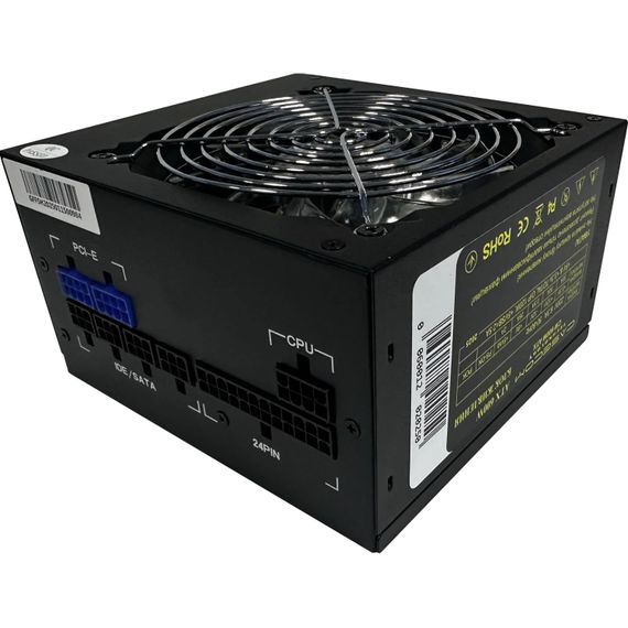 БЖ 600W Casecom, 120mm, Modular, Brown Box | Зображення 1