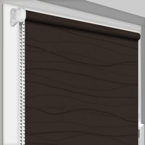 Рулонна штора Rolets Фала 1-2300-1500 150x170 см відкритого типу Шоколадна