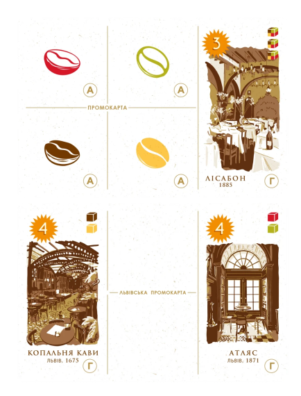 Настольная игра Кофе (Cafe) укр. | Зображення 4