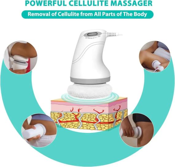 Антицелюлітний електричний масажер Body Massager PL-669PRO з 6 подушечками для живота, сідниць і ніг | Зображення 1