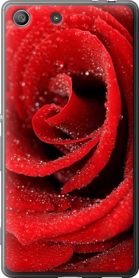 Чехол на Sony Xperia M5 E5633 Красная роза "529u-217-17620"