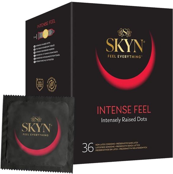 Безлатексные премиум-презервативы SKYN Intense Feel 36 шт (мятая упаковка!!!) Sex Aura