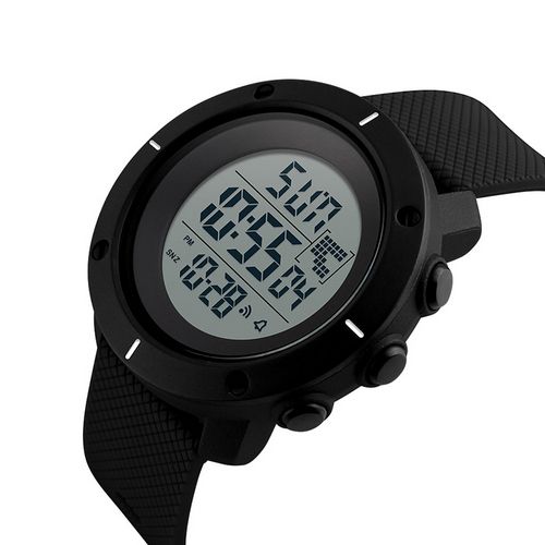 Чоловічий годинник Skmei 1213 All Black | Зображення 1