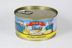 Филе оселедця  MK в растительном масле, 330г, Польша, ж/б,