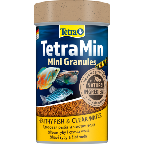 Корм сухий Tetra Min Mini Granules для акваріумних рибок в гранулах 45 г | Зображення 1