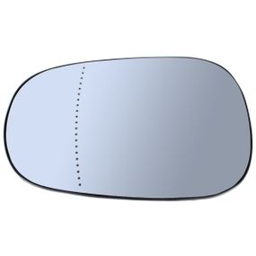 Renault Clio II (98-05) левый вкладыш вставка зеркала с подогревом, Рено Клио 2