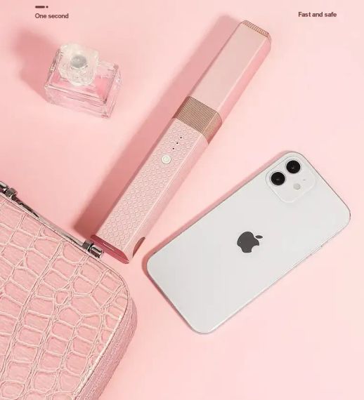 Аккумуляторная плойка-утюжок для выпрямления волос Cordless hair LSM-637 портативный | Зображення 2