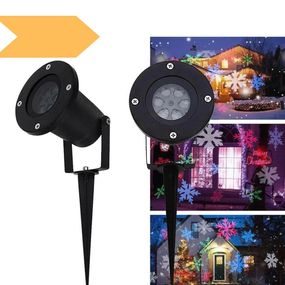 Лазерный проектор цветные снежинки XPRO Star Shower COLOR № WP2 цветной (GR- 65_260)