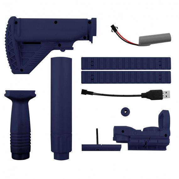 Водяний автомат Water Gun M416 blue | Зображення 8