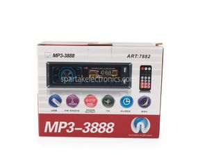 Автомагнитола MP3 3888 ISO 1DIN +BT сенсорный дисплей (20) в уп. 20шт.