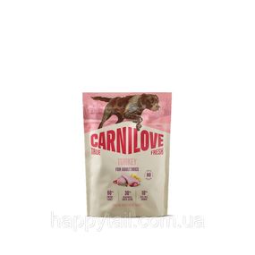 Сухий корм для собак Carnilove True Fresh Turkey 1.5 кг (індичка беззерновий для дорослих собак усіх порід)
