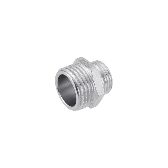 Ніпель перехідний Karro 1/2"х3/8" ЗЗ нікельований KR-3114