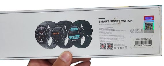 Смарт годинник Smart Watch XO-H32 розумний годинник спортивний чоловічий Bluetooth Чорний | Зображення 6