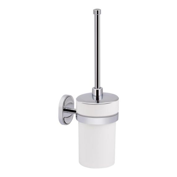 Йоржик для унітазу з кришкою Lidz (WHI) -114.05.02