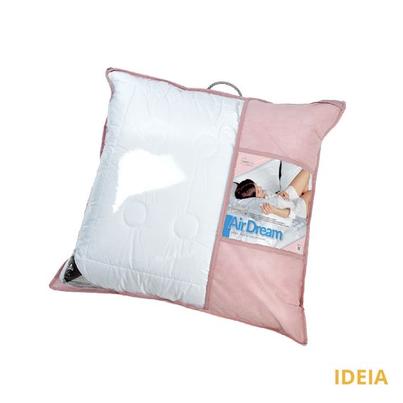 Подушка Air Dream Exclusive IDEIA 70х70 см два чохли з блискавкою біла (8-11588*001) | Зображення 8