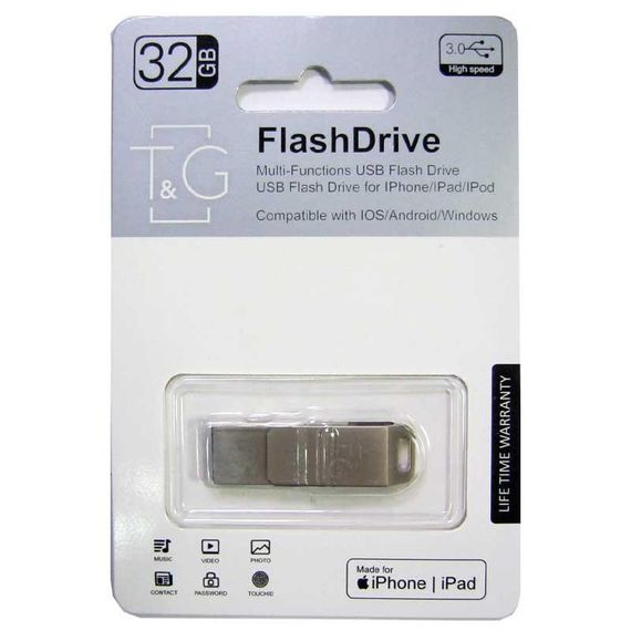 USB OTG флеш-накопичувач 256 ГБ Metal XPRO TG-31 (37693-01_1035) | Зображення 2