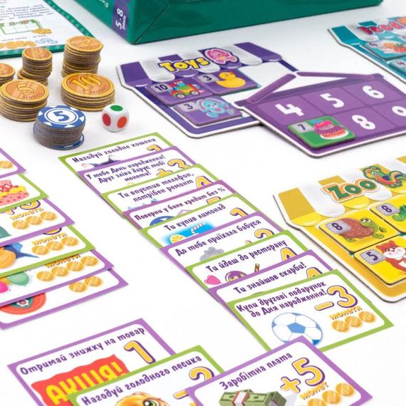 Настольная игра для детей «Играем в лавку» VT2312-06 От 5-ти лет | Зображення 3