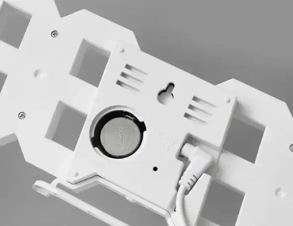 Электронные настольные часы с будильником и термометром VST-883 Зеленые | Зображення 4