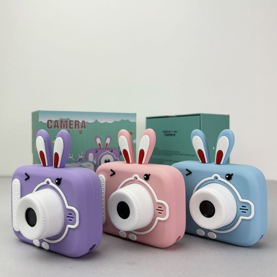 Дитячий фотоапарат X900 Rabbit (Блакитний) | Зображення 4